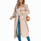 🧥 ¡60% DE DESCUENTO! ✨ Gabardina Larga Vintage para Mujer - Estilo Clásico Impermeable y Elegante para Otoño/Invierno 🍂👢