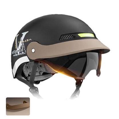 🛵 ¡60% DE DESCUENTO! ✨ Casco de Motocicleta Ligero y Transpirable - Protección contra Impactos con Certificación de Seguridad, Ideal para Ciudad o Carretera 🏍️🔒