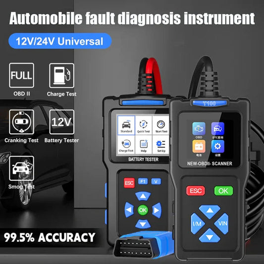 🔧 50% DE DESCUENTO ! 🚗 Instrumento de Diagnóstico de Averías para Automóviles - Escáner ECU con Lectura y Borrado de Códigos de Falla en Tiempo Real ⚡📊