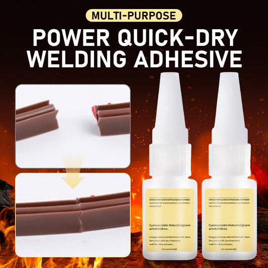 🔥 ¡COMPRA 1 LLEVA 2! ⏳ Adhesivo de Soldadura Multiuso de Secado Rápido - Fijación de Alta Resistencia para Metal/Plástico/Madera 🛠️✨