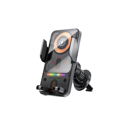 🚗 60 % de réduction maintenant ! 📱 Support 2 en 1 + chargeur sans fil pour voiture – Rotation 360°, fixation ultra-stable & charge rapide 15 W ! 🔋🔄