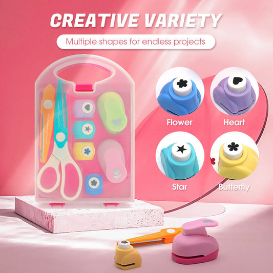 🛠️ 50% OFF! ✨ Juego de Perforadoras Multiformas para Manualidades Creativas – Fácil y Divertido 🌟