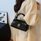 👜💖✨ PROMO -60% ! Mini Sac Bandoulière à Poignée Supérieure pour Femme – Grande Capacité, PU Résistant (24×11×12 cm)
