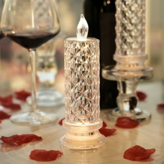 🕯️ 60% DE DESCUENTO ! ✨ Velas LED Románticas sin Llama - Ambiente Cálido con 8 Modos de Luz, Pilas Incluidas y Control Remoto 🌙📿