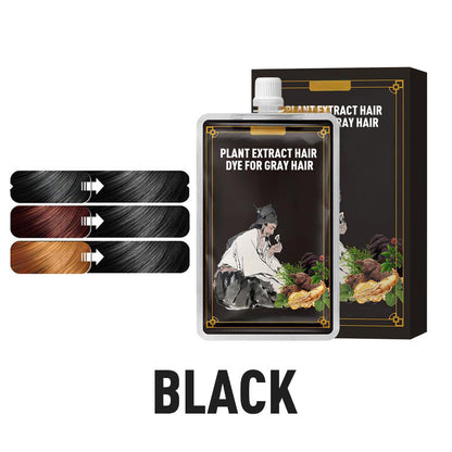 🌿 ¡COMPRA 2 LLEVA 3! ✨ Tinte Capilar con Extractos Vegetales - Cobertura Natural de Canas sin Amoníaco, Aporta Brillo y Suavidad al Cabello 💇‍♀️🧴