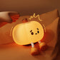 🎃 60% DE DESCUENTO ! ✨ Lámpara Nocturna Calabaza de Silicona - Luz Regulable y Tacto Suave, Ambiente Acogedor para Dormitorio Infantil o Decoración 🎁🛏️