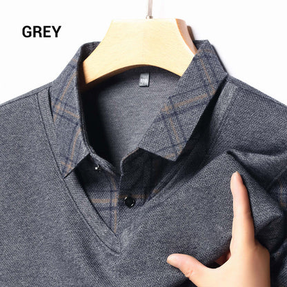 👔 60% DE DESCUENTO ! ✨ Camisas Casuales de Manga Larga para Hombre (2 Piezas) - Tejido Suave y Transpirable, Ideal para Uso Diario o Oficina 🏢📦