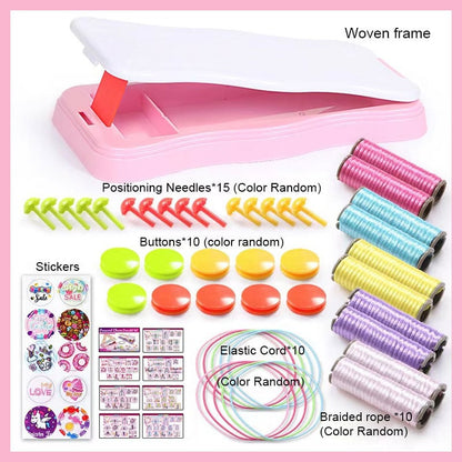🧵 50% DE DESCUENTO ! ✨ Kit DIY Trenzas de Cuerda Manual - Incluye Colores Variados, Ideal para Pulseras y Manualidades Creativas 🎨📦