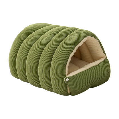 🐾 ¡50% DE DESCUENTO! ✨ Cueva de Felpa para Mascotas - Cama Acolchada con Diseño Acogedor para Gatos y Perros Pequeños 🏠💤