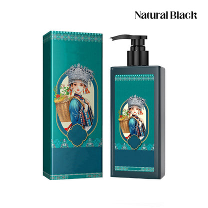 🌿 ¡COMPRA 2 LLEVA 3! ✨ Tinte Capilar Vegetal 207ml para Canas - Fórmula Natural con Extractos Botánicos que Cubre Canas Sin Dañar el Cabello 💆‍♀️💚