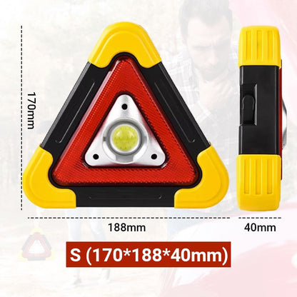 🆘 50% DE DESCUENTO! ✨ Luz Solar de Emergencia 2 en 1 - Funciona con Energía Solar con 3 Modos (Flash/Strobe/Constante) para Seguridad Vial ☀️🚗