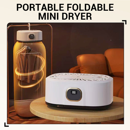 🌀 60% DE DESCUENTO! ✨ Secadora Portátil Plegable - Secado Rápido con 3 Niveles de Calor y Carga USB para Viajes y Hogar 🌬️🔌