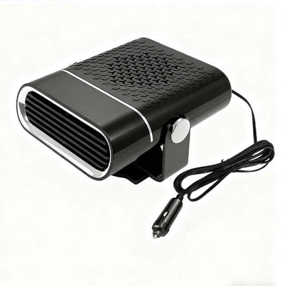 🔥 ¡50% DE DESCUENTO! ✨ Calentador Portátil para Coche 2 en 1 - Rotación 360° y Doble Voltaje (12V/24V) para Descongelación y Calefacción Rápidas 🚗❄️