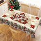 ✨Nouveautés de Noël✨Nappe élégante avec imprimé de Noël
