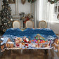 ✨Nouveautés de Noël✨Nappe élégante avec imprimé de Noël