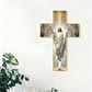✝️ ¡COMPRA 3 LLEVA 4! ✨ Decoración Retro de Cruz de Jesús para la Pared - Diseño Vintage en Madera con Simbolismo de Fe para un Hogar Espiritual 🌟🕊️