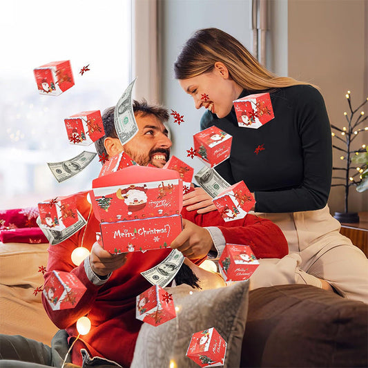 🎁 50% DI SCONTO ORA! 💥 Scatola Regalo a Sorpresa Esplosiva con Soldi – Ideale per Compleanni, Matrimoni e Feste, Effetto Spettacolare 🎊📦