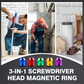 🎁 Achetez 1, Recevez 1 Gratuit ! 🔧🧲 Anneau Magnétique 3-en-1 pour Embouts de Tournevis – Double Aimant, Anti-Roulement & Durabilité Pro ⚙️✨