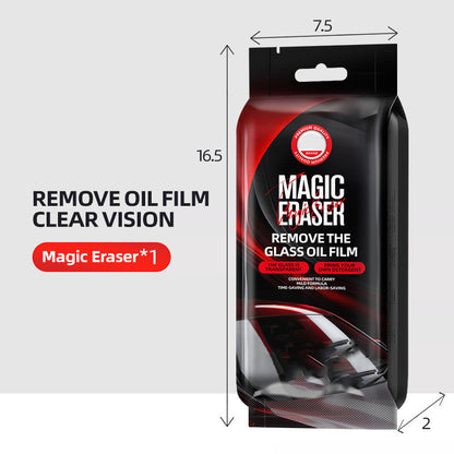 🚗 ACQUISTA 2 OTTIENI 3! ✨ SPUGNA MAGICA PER VETRI - Rimuove Macchie e Aloni con un Solo Passaggio, Adatta a Tutti i Tipi di Superfici Vitree, Risultati Immediati e Brillanti 🌟🧽