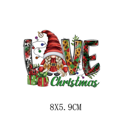 🎄 60% DI SCONTO! ✨ PACCHETTO 15 TRASFERIBILI NATALIZI - Motivi Festivi per Magliette e Tessuti, Applicazione Facile con il Ferro da Stiro, Ideale per Regali Fai da Te e Decorazioni 🎁👕