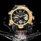 ⌚Montre de sport à quartz multifonctionnelle à double affichage pour homme, étanche à 3 ATM