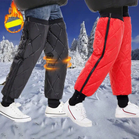 🧦 60% SCONTO ORA! 🔥 Gambali Riscaldati Antivento - Morbidi & Elastici, Ideali per Sport Invernali e Vita Quotidiana ❄️✨