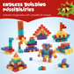 Jeu de blocs de construction magnétiques pour enfants
