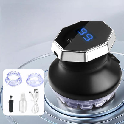 ✂️ 50% DI SCONTO ORA ! 💡 Tagliacapelli Elettrico Circolare con Display LED – Lama Auto-affilante, Testina Regolabile & Design Senza Fili ⚡