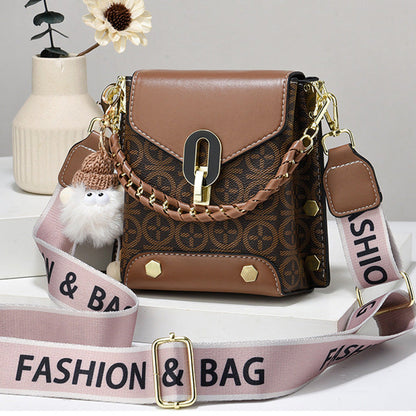 📢📢50 % de réduction !! ⏰Sac à bandoulière en cuir raffiné pour femme