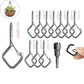 🏠 PROMO LIMITÉE 59% DE RÉDUCTION ! 🔧 Crochets Suspendus à Pression Carrés – Adhérence Forte, Sans Perçage & Organisation Facile ✨