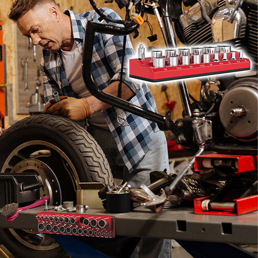 🔧 50% DI SCONTO! 🧲 Set Portabussole Magnetico – Organizzazione Cromatica, Base Magnetica & Risparmio Spazio sull‘Attrezzatura 📦