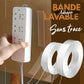 Bande adhésive lavable sans trace