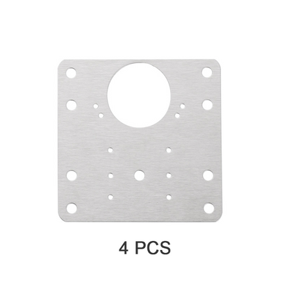 🔧 50 % DE RÉDUCTION ! 🚪 Plaque de réparation de charnière en acier inoxydable — Réparez rapidement les portes de placard desserrées, sans remplacement