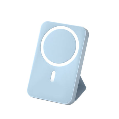 🔥Super offre : 50 % DE RÉDUCTION🔥Mini batterie externe magnétique pliable sans fil avec support