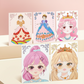 🔥PROMOTION EXCEPTIONNELLE -50%✨Kits de loisirs créatifs JSR : peinture diamant et maquillage de princesse, livre d'art sur papier métallisé, pour filles, cadeaux de Pâques faits main