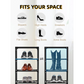 🎁 Nouveauté -50% 💥 Porte-chaussures vertical pour entrée – Gain de place, cadre métallique robuste & montage facile 👟