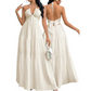 💐60% DE RÉDUCTION ! Robe Maxi Imprimé Été – Col Licou, Coupe Fluide & Style Bohème 🌸✨【Prix Exceptionnel】