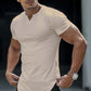 💎 50 % DE RÉDUCTION EN CE MOMENT ! ⚡ T-shirt de sport unie pour homme – Coupe ajustée, encolure en V échancrée et tissu extensible haut de gamme 👕🔥