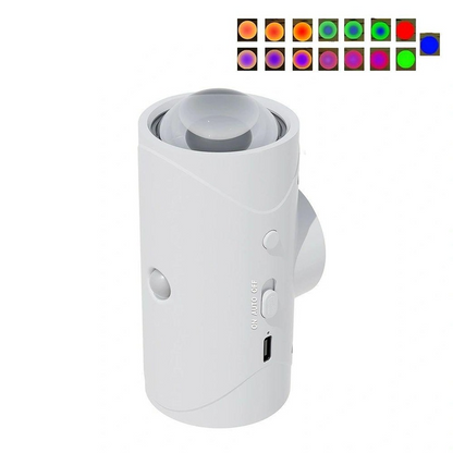 💡 50% DE RÉDUCTION ! 🌈 Veilleuse à Changement de Couleur avec Détection Automatique – 5m Portée, 1500mAh, Magnétique 🌙