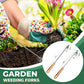 🌿🔧 PROMO FLASH 50% ! Fourche à Désherber Multifonctionnelle – Manche Bois, Acier Inoxydable, Double Action Pousser/Tirer, 2 Tailles, Idéale Jardinage 🌱
