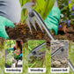 🌿🔧 PROMO FLASH 50% ! Fourche à Désherber Multifonctionnelle – Manche Bois, Acier Inoxydable, Double Action Pousser/Tirer, 2 Tailles, Idéale Jardinage 🌱
