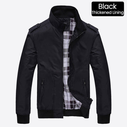 👔✨ PROMO -50 % ! Veste homme à col montant – Style business, respirante et coupe-vent (M-4XL)