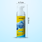 📢⏰🚗 OFFRE : 2 ACHETÉS, LE 3E OFFERT ! Nettoyant Moussant Puissant & Polyvalent pour Intérieur Auto – Sans Rinçage, 150 ml