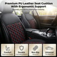 🪑 50% DE RÉDUCTION ! 🚗 Coussin de Siège Auto Cuir PU – PU & Silicone – Imperméable & Antidérapant for Voiture