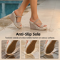 👡🌟 PROMO FLASH 50% ! Sandales Femme à Talons Compensés – Design Élégant, Semelle Cloutée, Hauteur 10cm, Bride de Cheville, 6 Couleurs, 36-43, Parfaites pour Vacances & Soirées 🌴