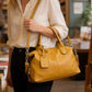 Grand sac à main souple pour femme avec poignée supérieure