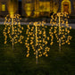 💐🌼🪴 OFFRE LIMITÉE -50% ! Lumières Décoratives de Jardin Solaires – 100 LED, IP55 & Installation Facile (Blanc/Multicolore, 60 cm)