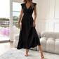 👗 50% DE RÉDUCTION ! Robe Longue Romantique – Volants, Taille Cintrée & Tissu Fluide pour Toutes les Occasions ✨