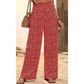👖🌸 PROMO FLASH 50% ! Pantalon Femme Ceinture Élastique – Taille Haute, Coupe Large, Tissu Respirant, Style Détendu & Flatteur ✨