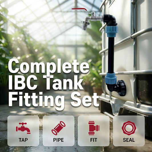 Kit complet de raccords pour réservoir IBC